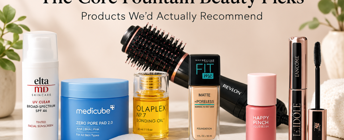 The Core Fountain Beauty Picks: Products We’d Actually Recommend